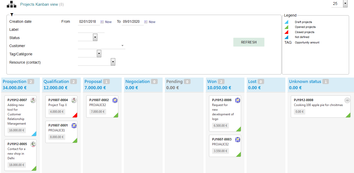 KanView (Dolibarr Kanban Views)