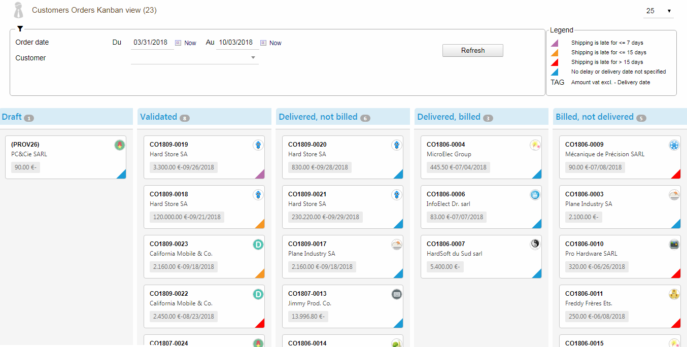 KanView (Dolibarr Kanban Views)