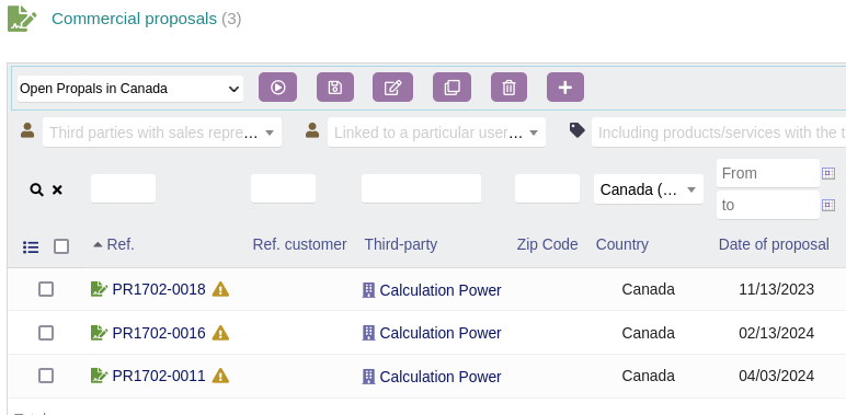 SaveMySearch Module: Tools to save and restore custom filters in Dolibarr lists