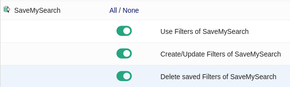 SaveMySearch Module: Tools to save and restore custom filters in Dolibarr lists