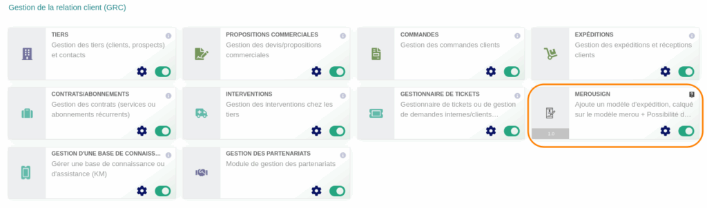 MerouSign installation