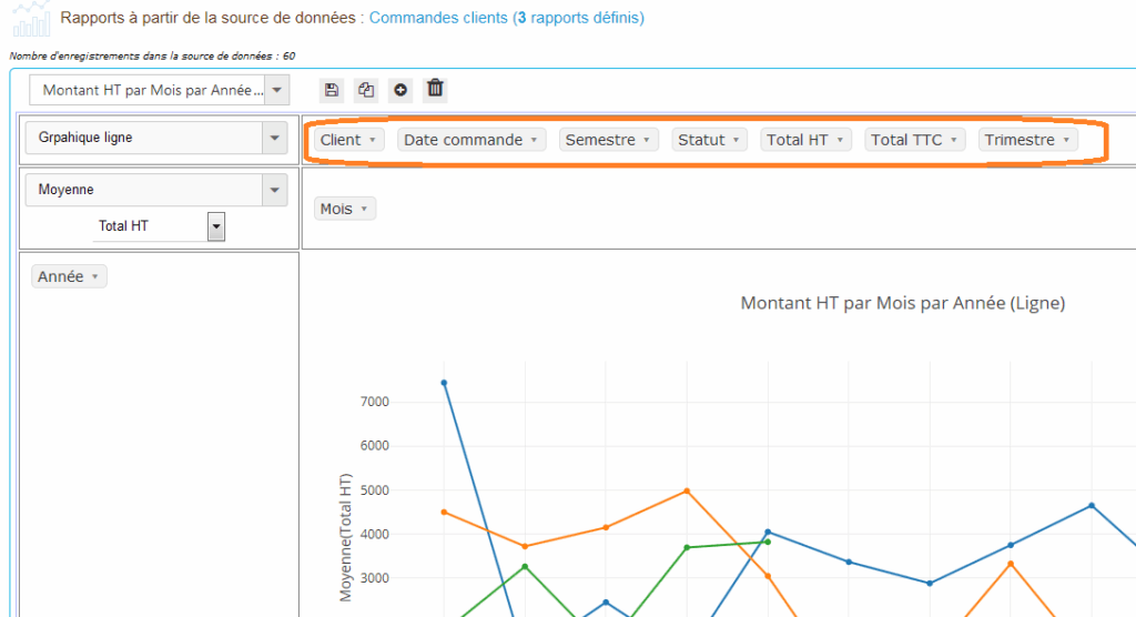 PivotReports - Unused fields displayed horizontally