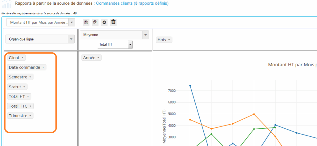 PivotReports - Unused fields displayed vertically