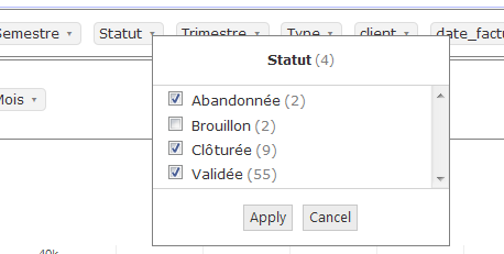 PivotReports - Report filtering
